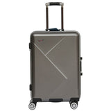Travel Tale Fashion Aluminum Frame  Abs+Pc Suitcase Carry On Spinner Customs Lock Wheel Travel