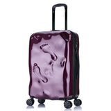 Travel Tale Personality Damaged Footprints Restoring Ancient Ways 100% Pc Suitcase Carry On Spinner