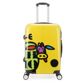 Travel Tale Personality Cartoon Pattern 20/24 Inch Rolling Luggage Spinner Brand Travel Suitcase
