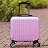 17 Inches Universal Wheels Small Luggage Mini Luggage Commercial Trolley Luggage Small Fresh
