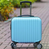17 Inches Universal Wheels Small Luggage Mini Luggage Commercial Trolley Luggage Small Fresh