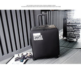 Travel Tale Fashion Circle Personality Traveling Bag Rolling Luggage Spinner Brand Travel Suitcase
