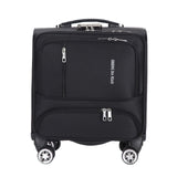 18 Inch Waterproof Oxford Suitcase Trolley Luggage Business Trolley Case Men'S Suitcase Women