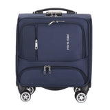 18 Inch Waterproof Oxford Suitcase Trolley Luggage Business Trolley Case Men'S Suitcase Women