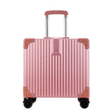 New Fashion Rolling Luggage Bags Aluminum Frame Pc Shell Tsa Lock Travel Trolley Case Suitcase With
