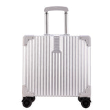 New Fashion Rolling Luggage Bags Aluminum Frame Pc Shell Tsa Lock Travel Trolley Case Suitcase With