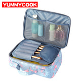 Flamingos Cosmetic Storage Bag Women'S Travel Wash Toiletry Organizer Pouch Makeup Case Wholesale