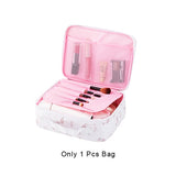 Flamingos Cosmetic Storage Bag Women'S Travel Wash Toiletry Organizer Pouch Makeup Case Wholesale