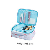 Flamingos Cosmetic Storage Bag Women'S Travel Wash Toiletry Organizer Pouch Makeup Case Wholesale