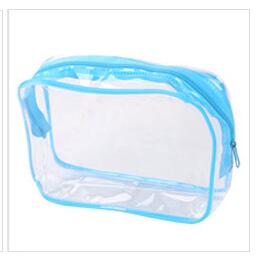 Etya Travel Pvc Cosmetic Bags Women Transparent Clear Zipper Makeup Bags Organizer Bath Wash Make