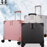 Wenjie Brother 2018 New Quality Aluminum Frame And Pc Travel Trolley Case Hardside Rolling