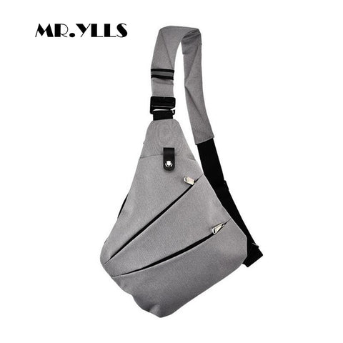 Mr.Ylls Waterproof Shoulder Bags Men Business Style Chest Bag Male Nylon Messenger Bags Man Fashion
