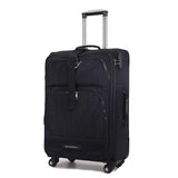 Letrend Men Oxford Rolling Luggage Spinner Business Trolley Women Multifunction Travel Bag 20