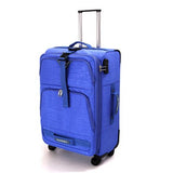 Letrend Men Oxford Rolling Luggage Spinner Business Trolley Women Multifunction Travel Bag 20