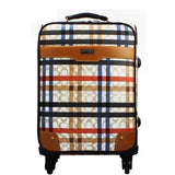 New Leather Pvc Luxury Men Women Rolling Luggage Suitcase Designer 24 Inches High Quality 4