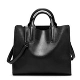 Diinovivo Women Leather Bags Famous Brands Handbag Casual Female Bag Trunk Tote Ladies Shoulder Bag