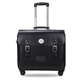 Drag Boxes Vintage Travel Bag Trolley Luggage Pu Pull Box Female Wear-Resistant Luggage Password