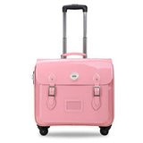 Drag Boxes Vintage Travel Bag Trolley Luggage Pu Pull Box Female Wear-Resistant Luggage Password