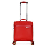Universal Wheels Trolley Luggage 18 Commercial Male Women'S Small Suitcase Luggage,Color Rainbow