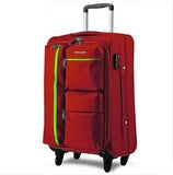 Universal Wheels Trolley Luggage Travel Bag Code Case Soft Box Luggage Bag 20 24 26 28