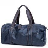 Leather Handbag Men Travel Bag Carry On Luggage Bags Men Duffel Bags Women Tote Portable Weekend