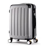 Wholesale!High Quality 20Inches Candy Color Abs Pc Travel Luggage Bags On Brake Universal