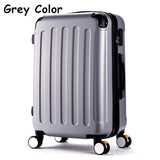 Wholesale!High Quality 20Inches Candy Color Abs Pc Travel Luggage Bags On Brake Universal
