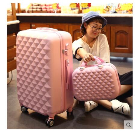 Rolling Luggage Case Women Travel Luggage Suitcase Trolley Baggage Suitcase 20 Inch 24 Inch 26 Inch