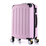 Letrend Fashion Rolling Luggage Spinner 22 Inch Student Suitcase Wheels Trolley 20 Inch Carry On