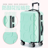 Travel Tale 20/24/28 Inches Abs Rolling Luggage New Personality Fashion Customs Lock Spinner