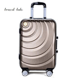 Travel Tale High Quality  3D, Simple, Fashionable  Pc  Rolling Luggage Spinner Brand Travel