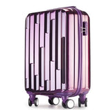 Travel Tale New High Quality 20/24/28 Inches Abs+Pc Rolling Luggage Fashion Customs Lock Spinner