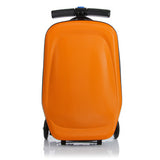 Letrend Fashion Skateboard Rolling Luggage Spinner Suitcases Wheels Men Business Trolley 20 Inch