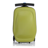 Letrend Fashion Skateboard Rolling Luggage Spinner Suitcases Wheels Men Business Trolley 20 Inch