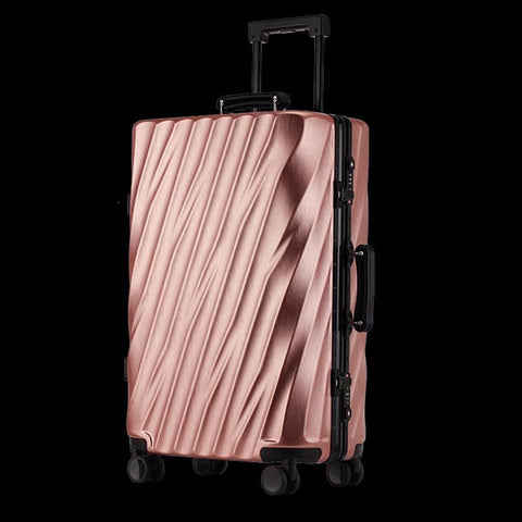 Letrend 24 29 Inch Rolling Luggage Spinner Trolley Aluminium Frame 20 Inch Women Carry On Suitcases