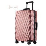 Letrend 24 29 Inch Rolling Luggage Spinner Trolley Aluminium Frame 20 Inch Women Carry On Suitcases