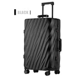 Letrend 24 29 Inch Rolling Luggage Spinner Trolley Aluminium Frame 20 Inch Women Carry On Suitcases