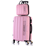 Wholesale!14 20Inches Abs Hardside Case Travel Luggage Sets On Universal Wheels,Male And Female