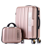Wholesale!14 20Inches Abs Hardside Case Travel Luggage Sets On Universal Wheels,Male And Female