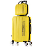 Wholesale!14 20Inches Abs Hardside Case Travel Luggage Sets On Universal Wheels,Male And Female