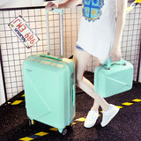 Trolley Luggage Picture Box Universal Wheels Luggage,14 20 22 24 26Inches Travel Luggage