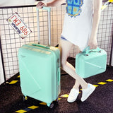 Trolley Luggage Picture Box Universal Wheels Luggage,14 20 22 24 26Inches Travel Luggage