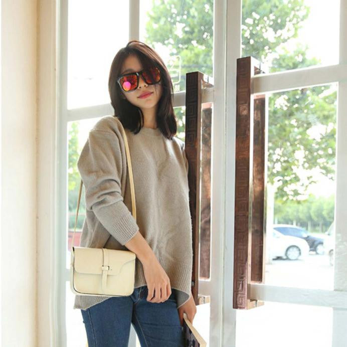 Vintage Purse Bag Leather Cross Body Shoulder Messenger Bag