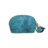 Women Leather Small Mini Wallet  Holder Zip Coin Purse Clutch Handbag