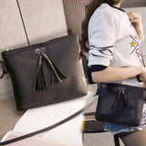 Women Fashion Tassel Mini Handbag Shoulder Bag