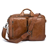 Westal Men'S Briefcase Tote Men Messenger Bag Travel Laptop Bag For Men Document Business Leather