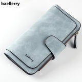 Baellerry Brand Wallet Women Scrub Leather Lady Purses High Quality Ladies Clutch Wallet Long
