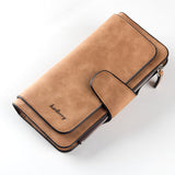 Baellerry Brand Wallet Women Scrub Leather Lady Purses High Quality Ladies Clutch Wallet Long