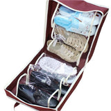 6 Slots Portable Shoes Travel Storage Bag Zipper Dustproof Shoes Organizer Tote Pouch Outdoor