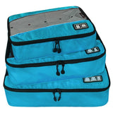 BAGSMART Travel Accessories Bag 3 Pcs/Set Packing Cubes Polyester Bags For Clothes Luggage